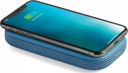 Lexon Powersound 5000 mAh belaidis išorinis akumuliatorius su „Bluetooth“ garsiakalbiu, tamsi mėlynas LA128DB