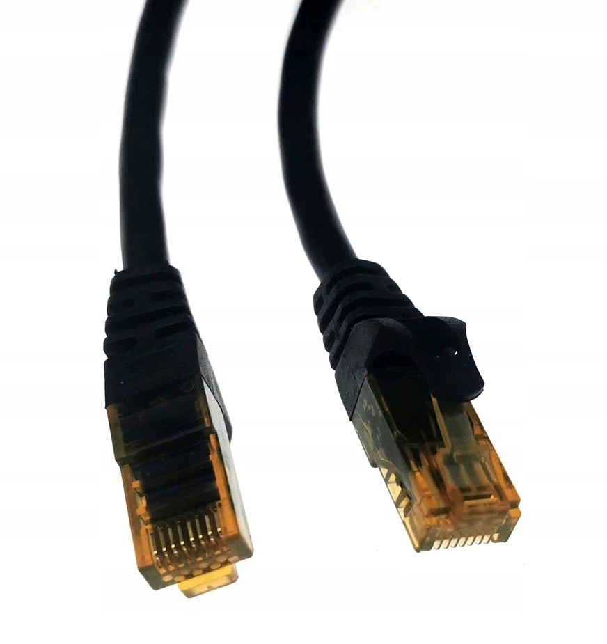 LTC 8P8C CAT6e UTP tinklo kabelis (patchcord) 10m juodas