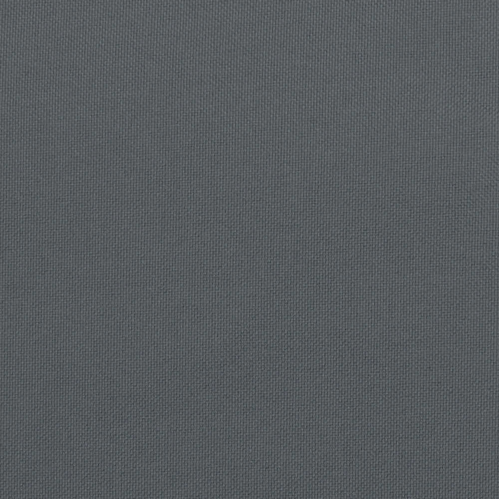 Sulankstomas saulės gultas, antracito spalvos, 175x54x8,5 cm, oksfordo audinys