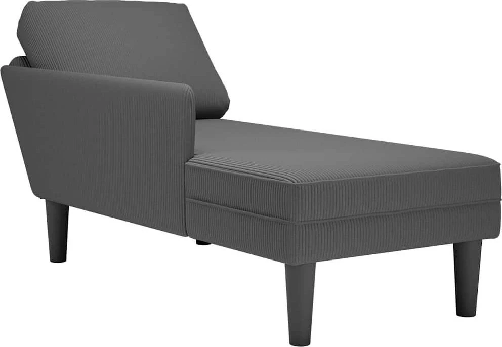 Poilsio sofa su pagalvės tamsiai pilkos spalvos velveto audinys
