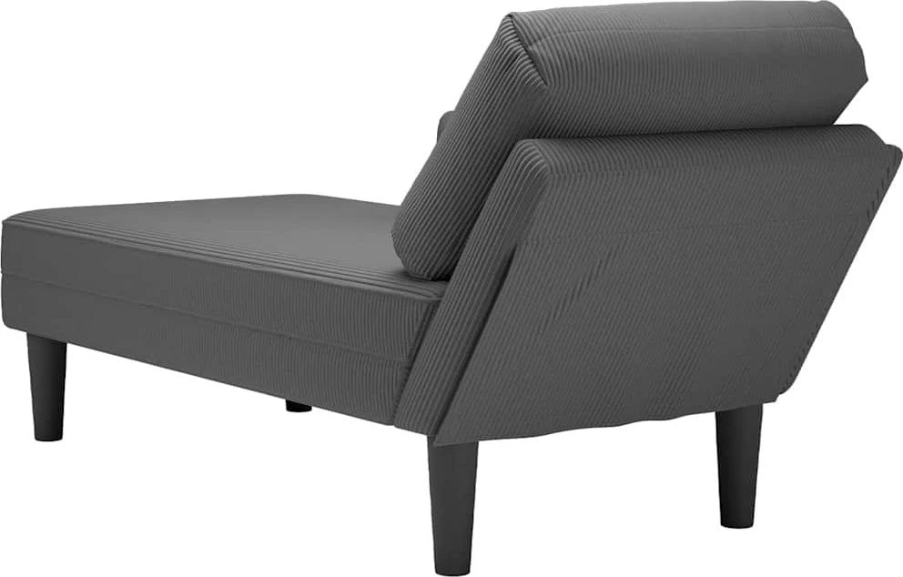 Poilsio sofa su pagalvės tamsiai pilkos spalvos velveto audinys