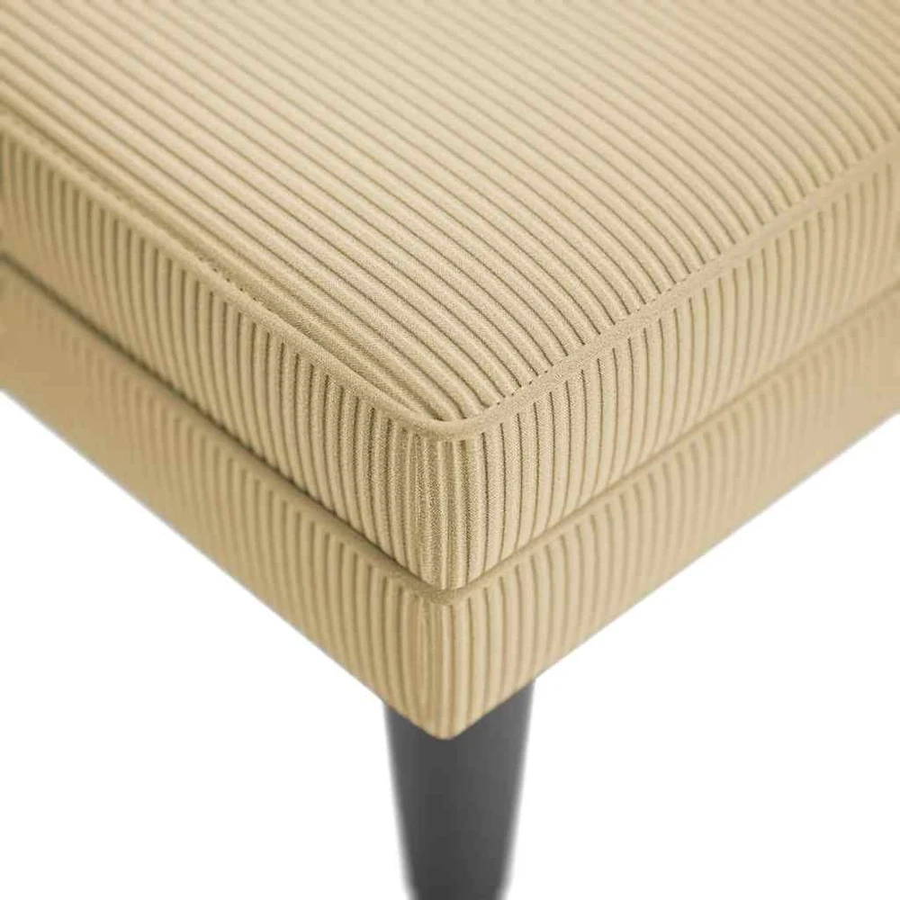 Sofa Chaise Lounge su pagalve pilkai žalia velveto audinys