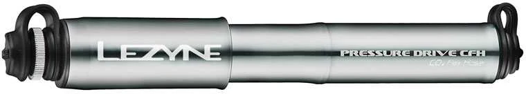 Lezyne rankinio siurblio slėgio pavara CFH HP 120psi metalinė CO2 žarna + 1x dujų kasetė 16g grafitas (LZN-1-C2-PRCFH-V219)
