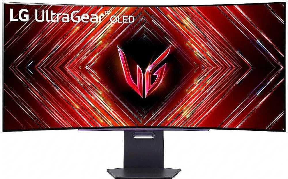 LG 45GS95QX-B computer monitorius 114.3 cm (45") 3440 x 1440 pikselių Wide Quad HD OLED Juodas