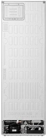 LG Šaldytuvas | GBBSJ1CCPY | Energy efficiency class C | Free standing | Combi | Height 186 cm | Šaldytuvas net capacity 220 L | Šaldiklis net capacity 113 L | Ekranas | 34 dB | Prime Sidabrinis