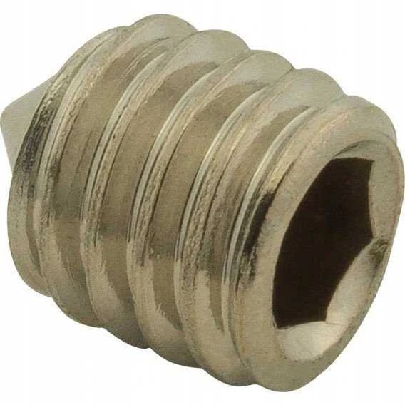 None Nežinomas Durų rankenos varžtelis M4, metalas, chromo