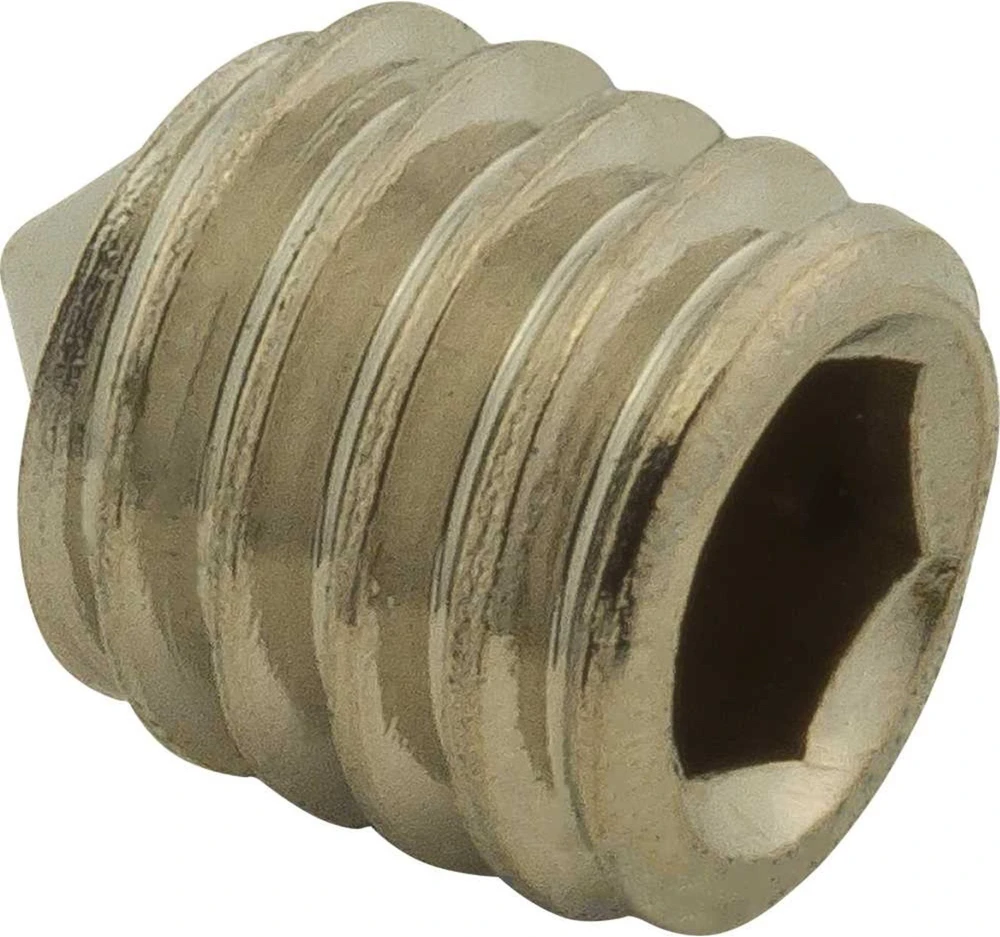 LG Nežinomas Durų rankenos varžtelis M5, metalas, chromo, 10 vnt.