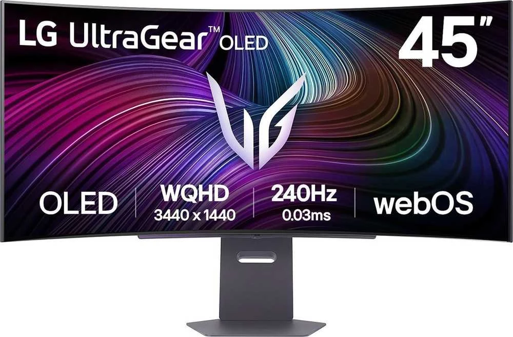 Monitorius LG UltraGear 45GX90SA-B - 240 Hz | UWQHD | 45'' | OLED | 0,03 ms