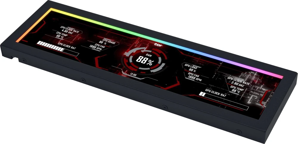 Lian Li 8.8″ Universal Screen – juodas