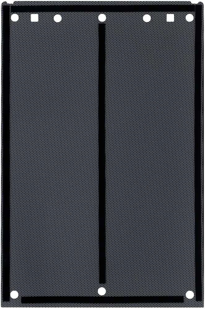 Lian Li DAN dėklai A3-mATX Wood Edition priekinis skydelis – Riešutas, juodos spalvos