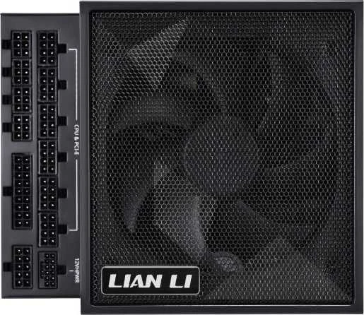 Lian Li EDGE EG750 80 PLUS Gold PSU, PCIe 5.1, ATX 3.1 – 750 Watt, juodos spalvos