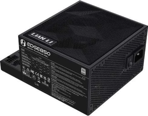 Lian Li EDGE GOLD 850 80 PLUS Gold maitinimo šaltinis, PCIe 5.1, ATX 3.1 × 850 vatų, juodas