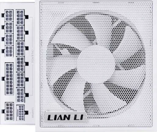 Lian Li EDGE GOLD 850 80 PLUS Gold maitinimo šaltinis, PCIe 5.1, ATX 3.1 × 850 vatų, baltas