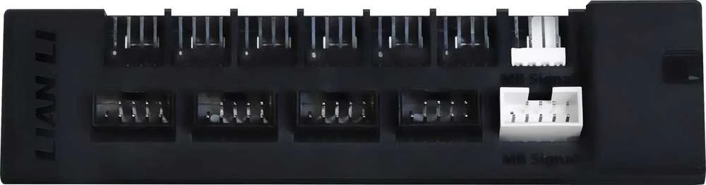Lian Li EDGE HUB, 4x USB, 6x PWM – juodas