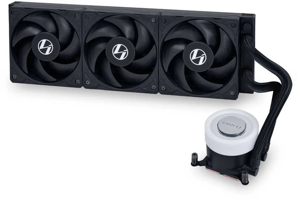 Lian Li GA II Lite Performance All-in-One Liquid Cooler – 360mm, juodos spalvos