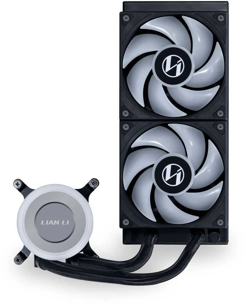 Lian Li GA II Lite RGB All-in-One Liquid Cooler – 240mm, juodos spalvos