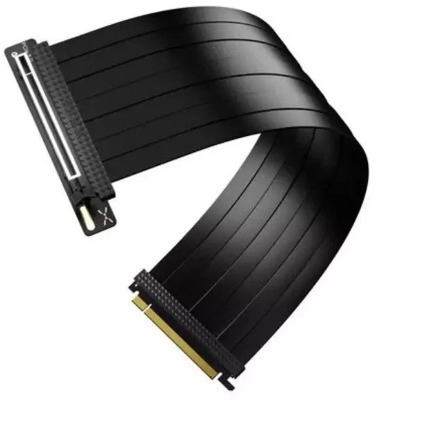 Vaizdo plokštė TRYX STRING PCIe 5.0 x16 Riser cabel, 300mm – Juodas