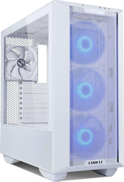 Lian Li LANCOOL III E-ATX korpusas, midi tower, RGB - baltas