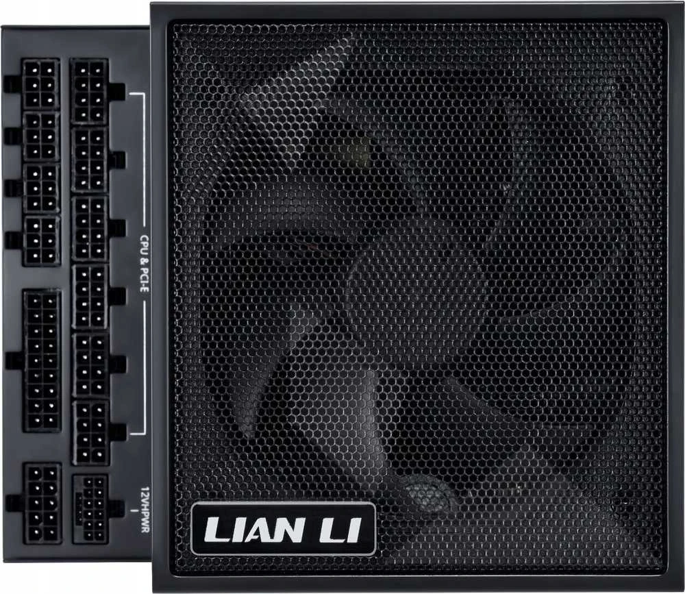 Lian Li EDGE EG0850 80 PLUS Platinum maitinimo šaltinis, PCIe 5.1, ATX 3.1 × 850, Juodas