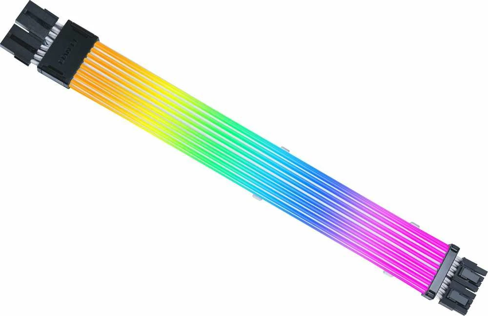 Lian Li Strimer belaidis GPU 2×6+2 kontaktų RGB GPU kabelis