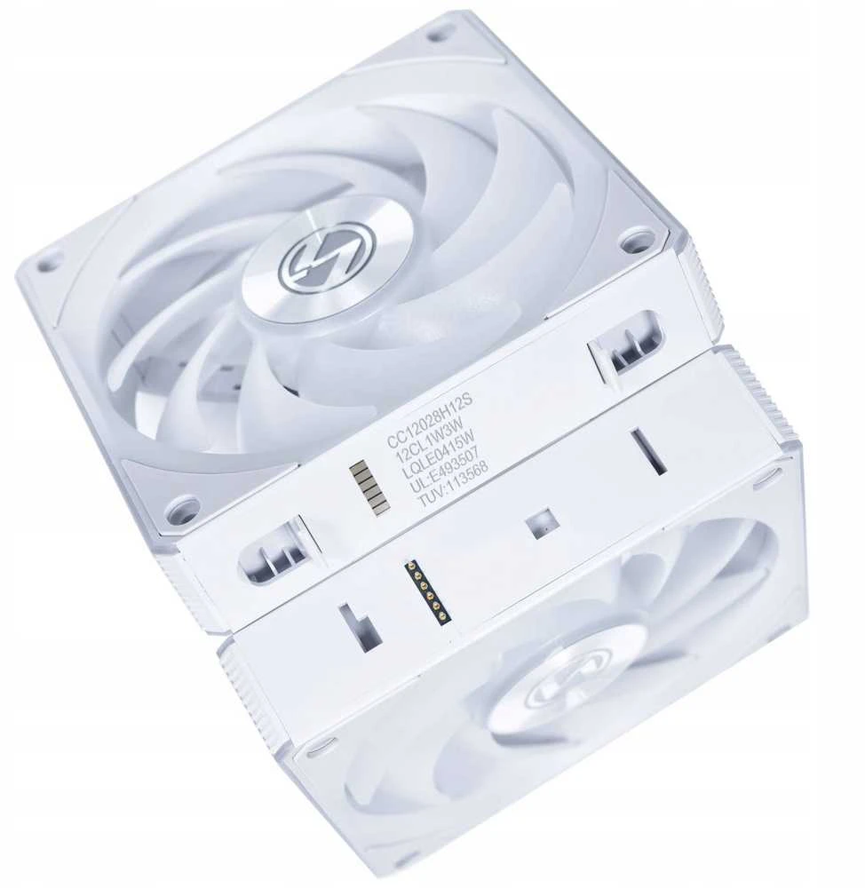 Lian Li UNI FAN CL Wireless korpuso ventiliatorius, 3er-Pack – 120mm, baltos spalvos