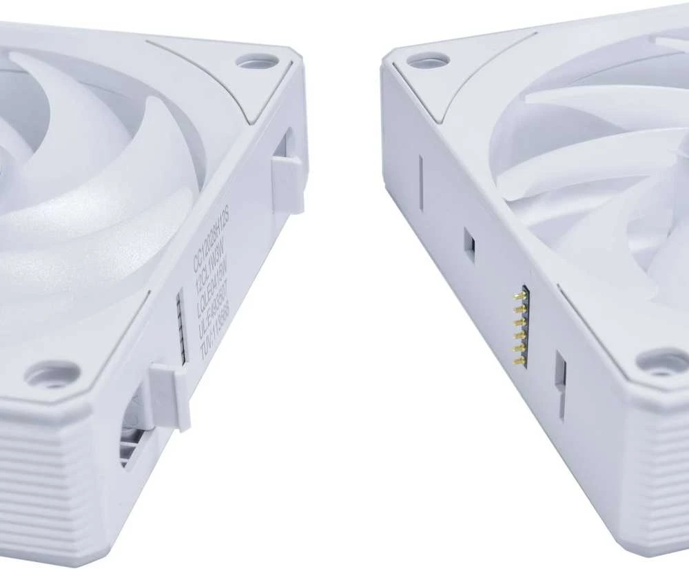 Lian Li UNI FAN CL Wireless korpuso ventiliatorius, 3er-Pack – 120mm, baltos spalvos