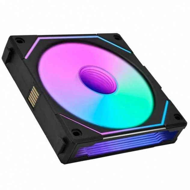Lian Li UNI FAN SL-INF 120 juodas ventiliatorius su RGB