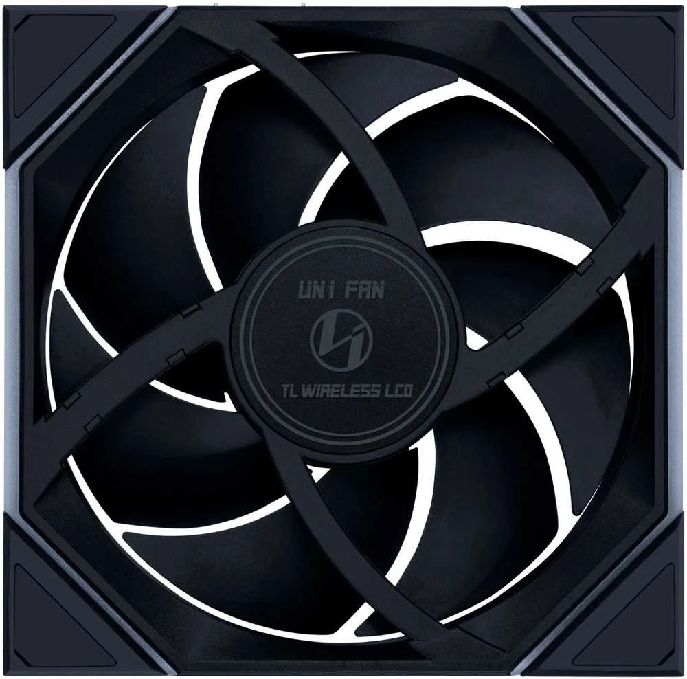 Lian Li UNI FAN TL LCD ventiliatorius su LCD ekranu
