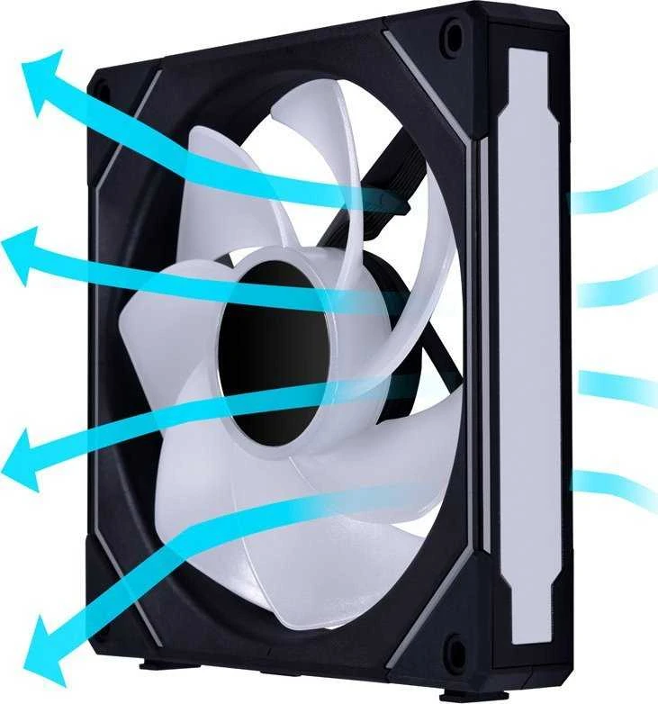 Lian Li UNI FAN ventiliatorius SL-INF 140 RGB Reverse Blade (UF-RSLIN140-1B)