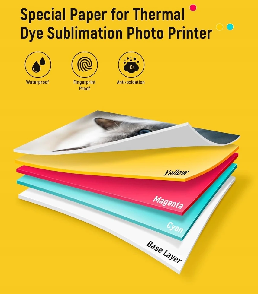 Liene PixCut 4×6″ spausdintuvas paper, 72 sheets