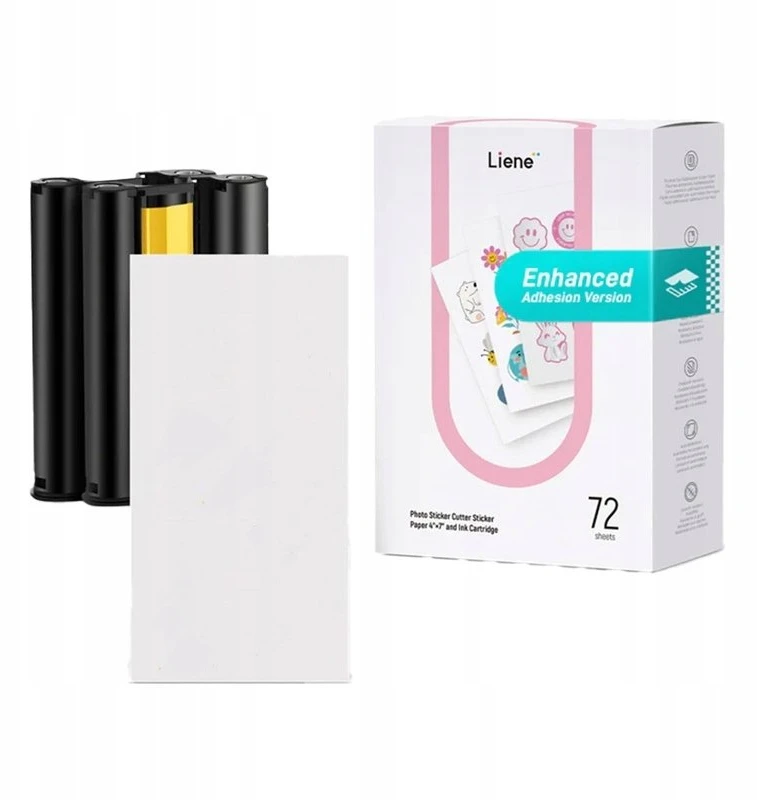 Liene PixCut spausdintuvas paper, 4×7″, 72 sheets