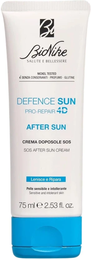 BioNike Defence Sun Ramunantis po saulės kremas nuo paraudimo, 75 ml