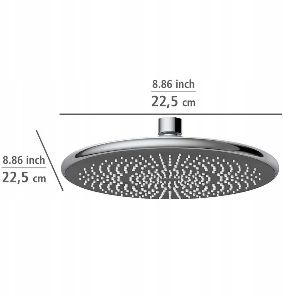 Vandenį taupantys lubiniai lietvamzdžiai, Ø 22,5 cm, WENKO