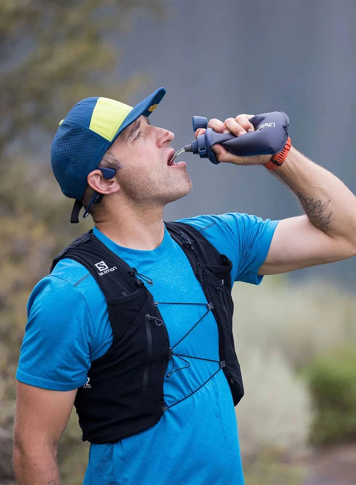 Life Straw LIFESTRAW „Peak Squeeze“ filtravimo gertuvė, 650 ml – kalnų mėlyna