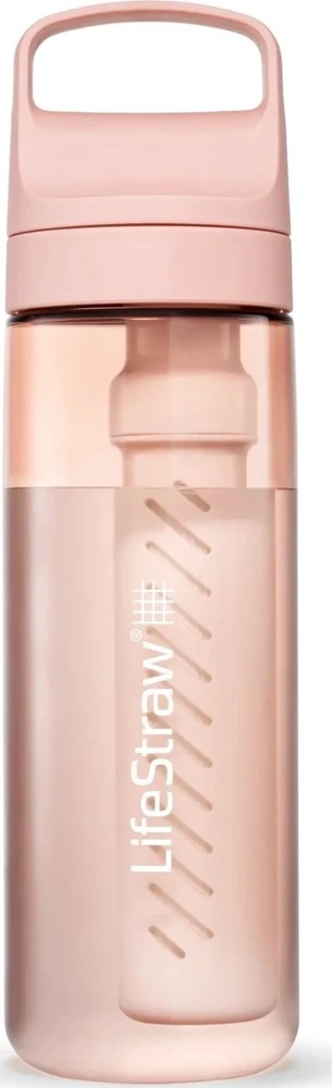 Gertuvė Carruzzo „LifeStraw GO“ serijos 650 ml, vyšnių žiedų rožinė