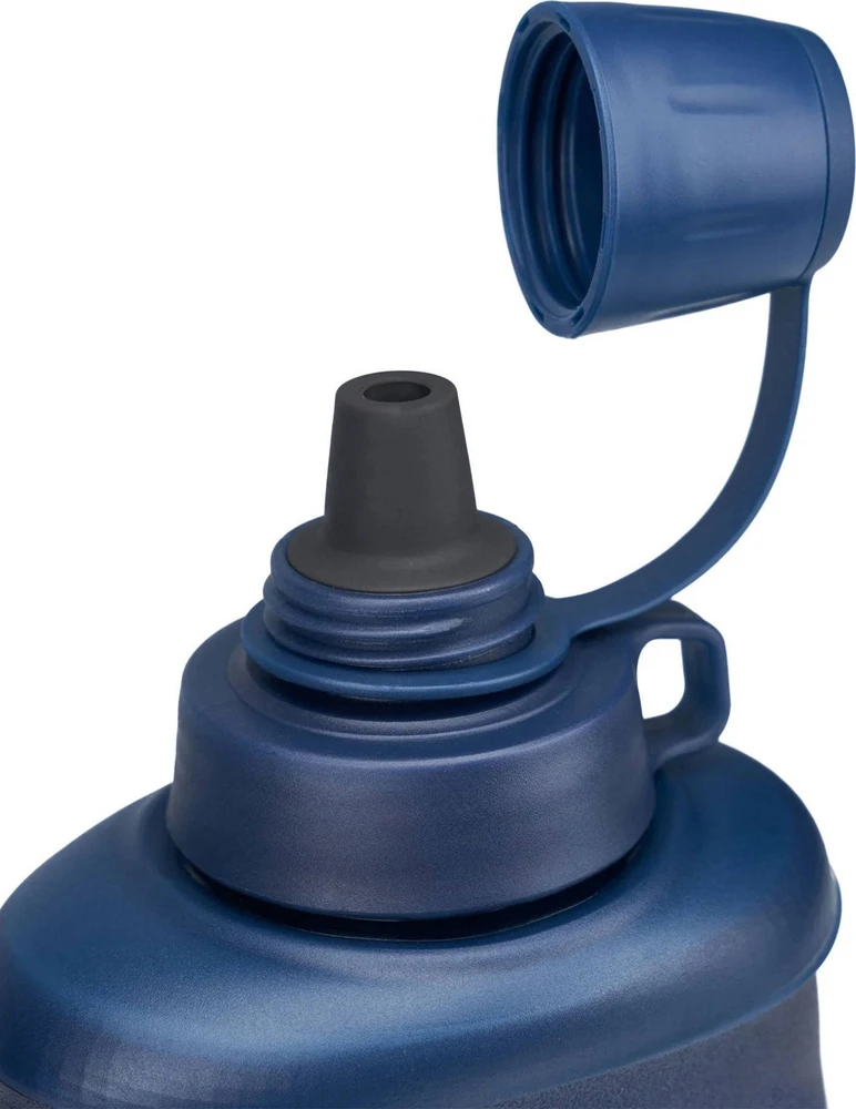 Gertuvė Life Straw Buteliukas su filtrem peak squeeze 1l-mountain mėlynas
