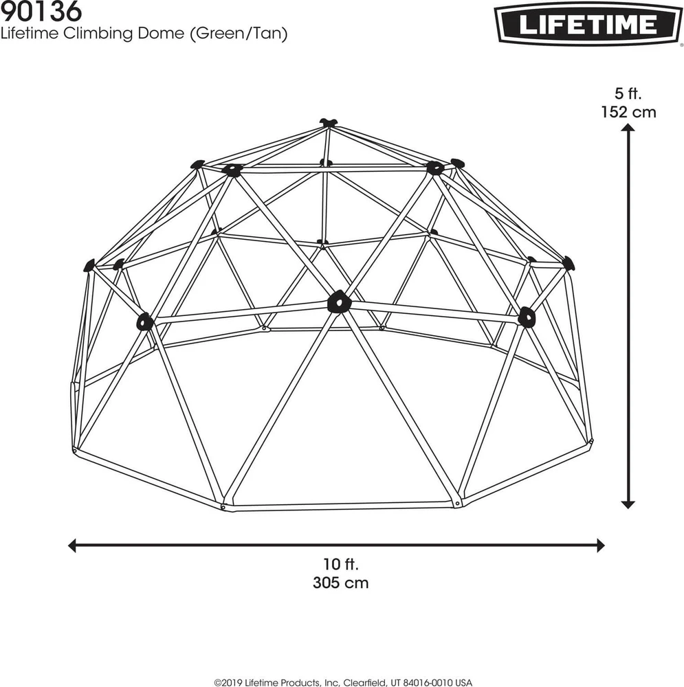 Aktivo LIFETIME LAIPIOJIMO KUPOLAS GEODOME 90136