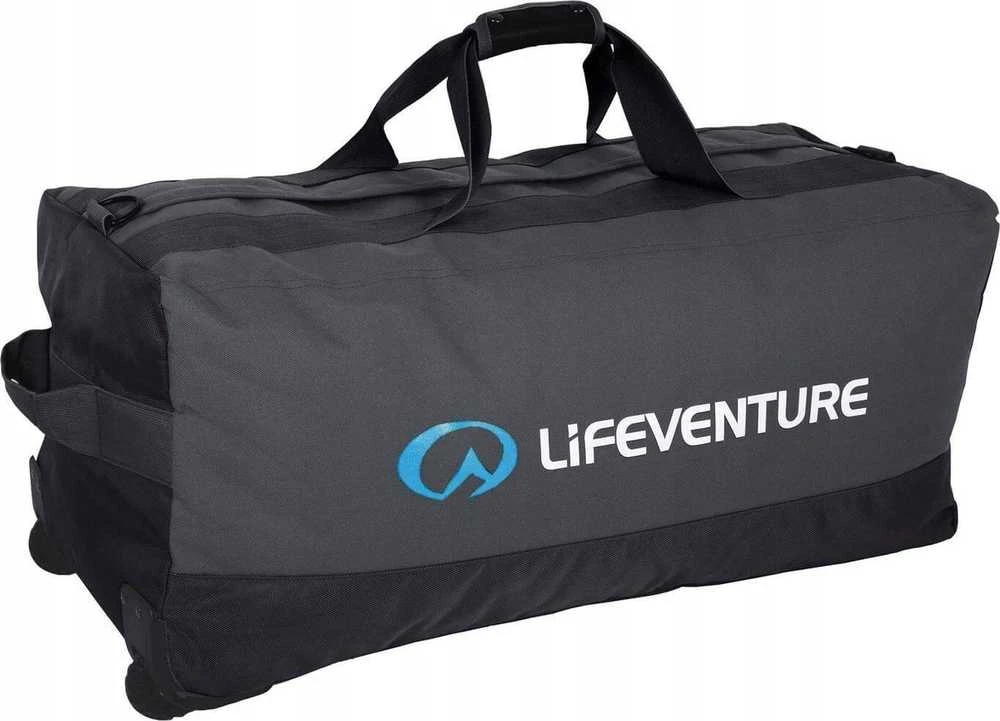 Krepšys Lifeventure Expedition Duffle Wheels 120L - Juoda