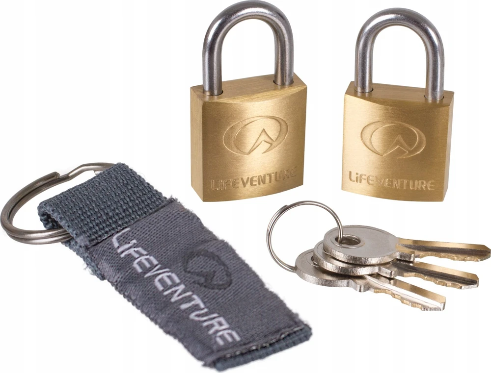 Spynų pora Lifeventure Mini Padlocks (Pack of 2)