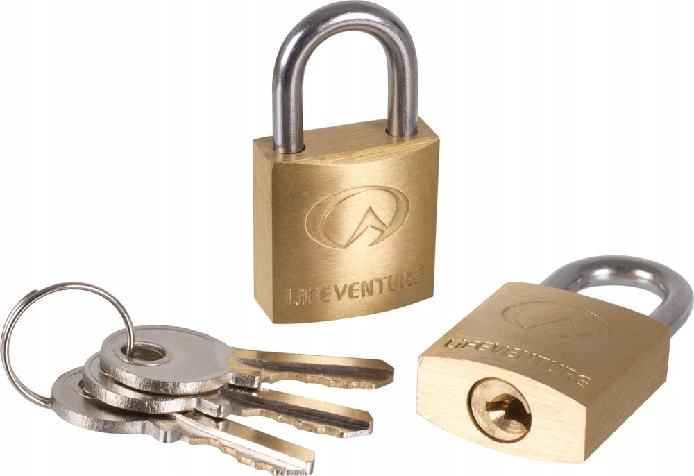 Spynų pora Lifeventure Mini Padlocks (Pack of 2)