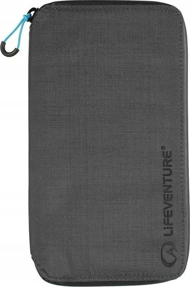 Piniginė dokumentų dėklas Lifeventure RFID Travel Wallet Recycled - Pilka