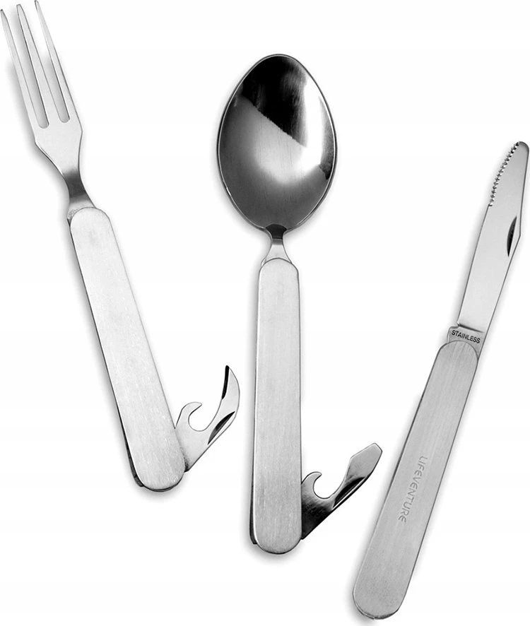 Įrankių rinkinys Lifeventure Folding Cutlery Set