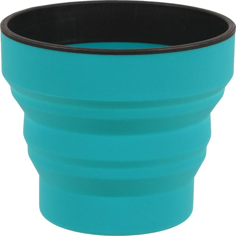 Jungtine Karalyste Sulankstomas puodelis Lifeventure Flexi Mug teal