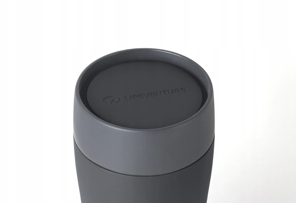 Termosas Lifeventure One Touch Thermal Mug - Juoda