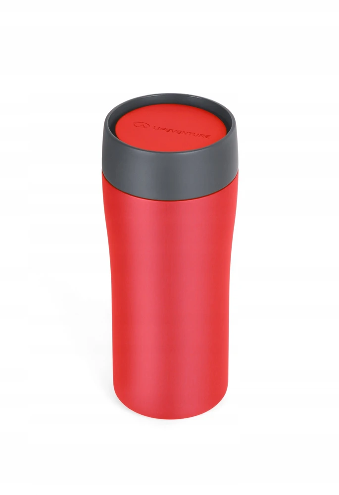 Termosas Lifeventure One Touch Thermal Mug - Raudona
