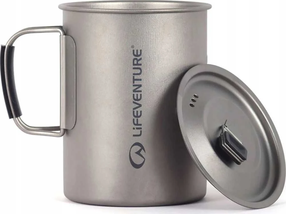 Jungtine Karalyste Lifeventure Titanium Cooking Puodas titaninis puodas
