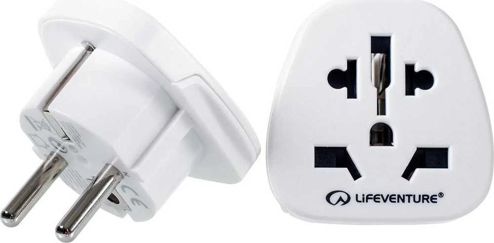 Jungtine Karalyste Kelioninis adapteris Lifeventure World To Europe Travel Adapteris