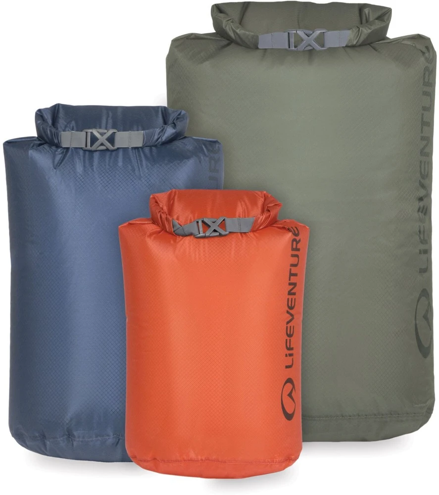 Jungtine Karalyste Lifeventure Ultralight DryBag Multipack (5L, 10L, 25L) sausmaišiai