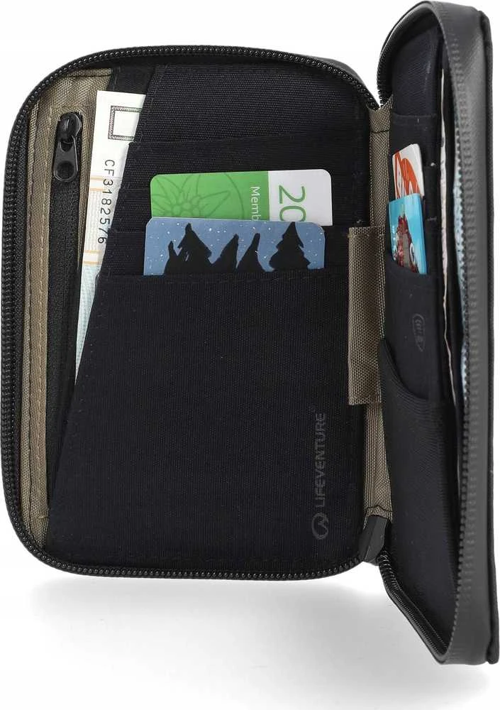 Kinija Lifeventure X-Pac RFiD Mini Travel Wallet piniginė