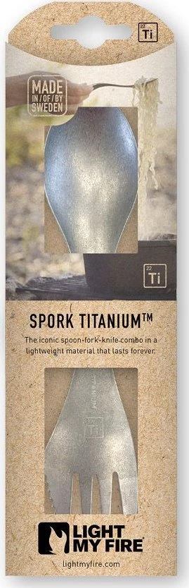 Švedija Light My Fire Spork Titanium